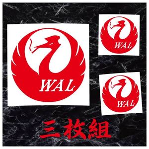 WAL ワル 悪 ステッカー