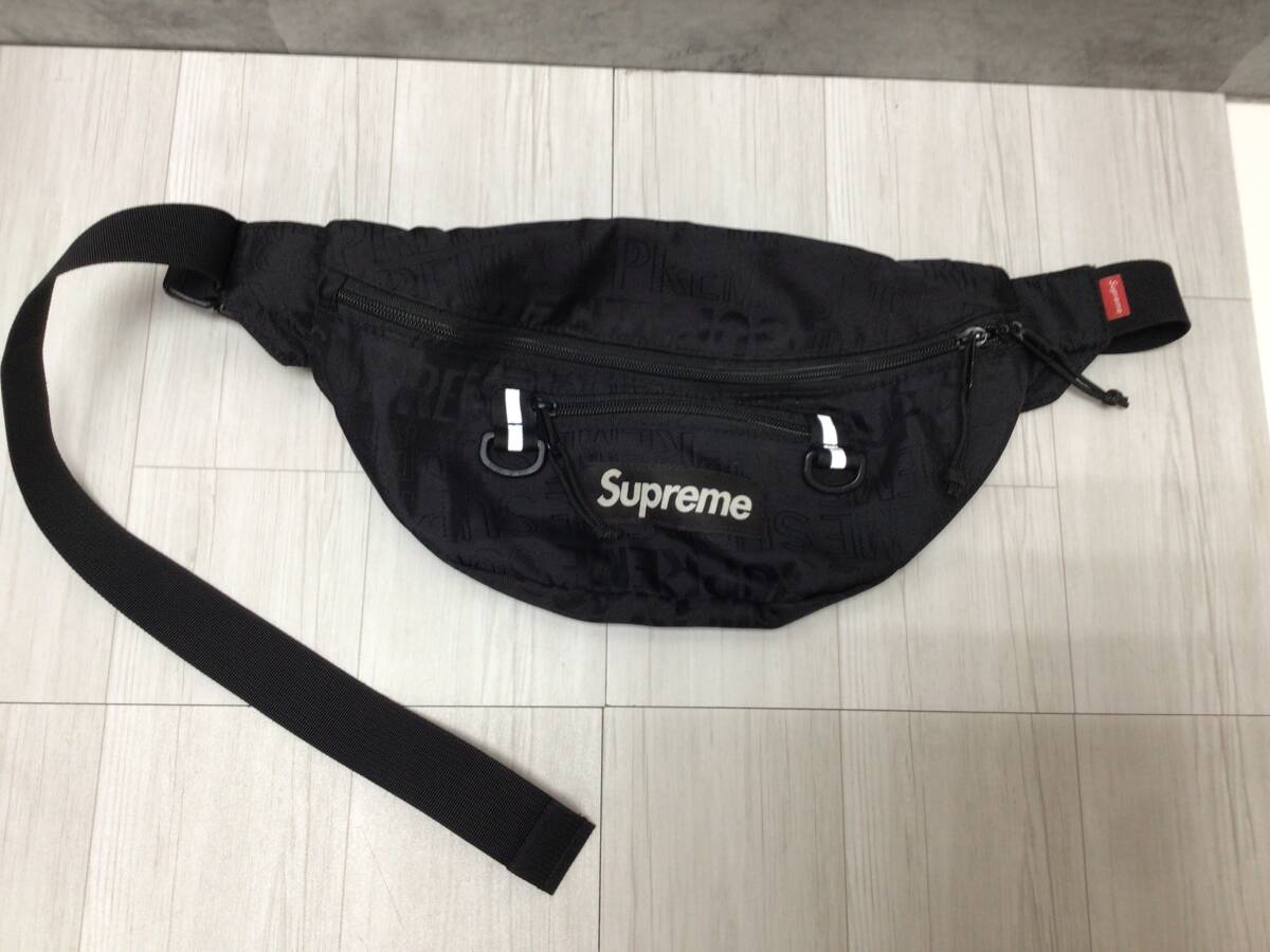 シュプリーム　ウエストバッグ　極美品 Supreme シュプリーム 20SS Waist Bag ウェスト バッグ ウエスト