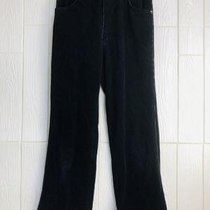 FRUITS OF THE LOOM ブラックフレアデニムパンツ