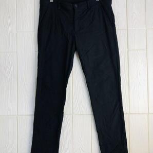 COMME CA MODELS 黒いチノパン 76cmウエスト 62cm股下