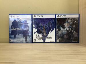 1円~ 中古 PS5ソフト 3本セット TheDioFieldChronicle REDEMPTION REAPERS ヴァルキリーエリュシオン