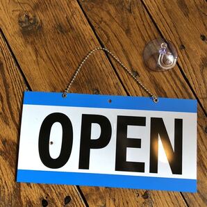 OPEN & CLOSEDサイン 看板 オープンサイン ウェルカムボード オープン 店舗什器 カフェ 植物 BAR 内装 us アメリカ 古着 ヴィンテージ