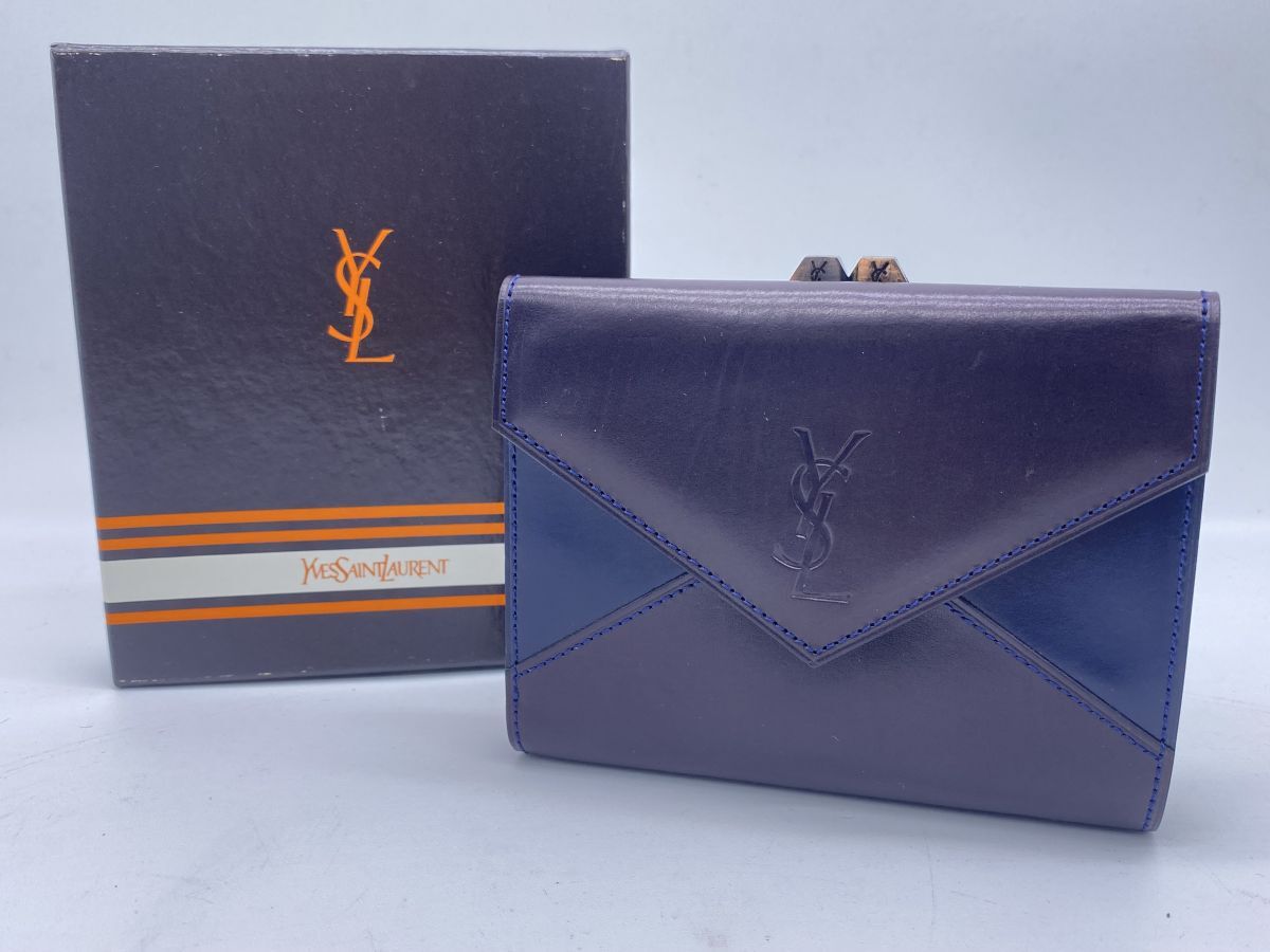 2025年最新】Yahoo!オークション -サンローラン 二つ折り財布の