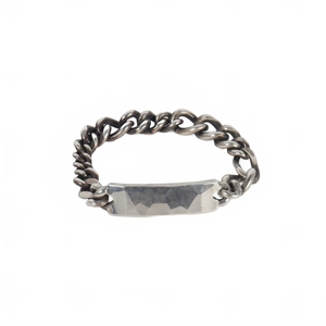 ワークスタットミュンヘン WERKSTATT:MUNCHEN Bracelet Tag IDプレート ブレスレット シルバー925 メンズ