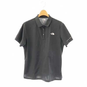 ザノースフェイス THE NORTH FACE ポロシャツ 半袖 XL グレー /AT ■GY19 レディース
