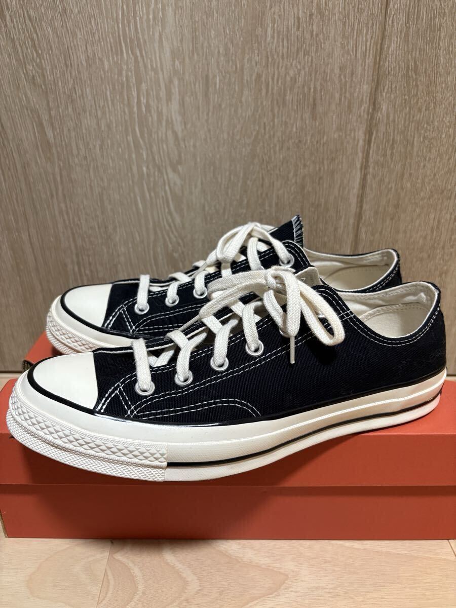【美品】コンバースChuckTaylor CT70 黒 26.0チャックテイラー 日本未発売 コンバース チャックテイラー CT70 BLACK LEATHER