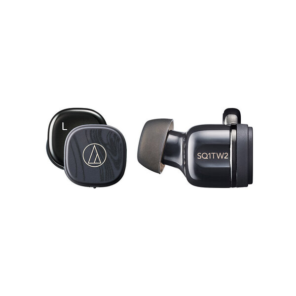 Audio-Technica ATH-SQ1TW2 GY チャコールグレー 限定カラー 完全ワイヤレスイヤホン 新品 送料無料