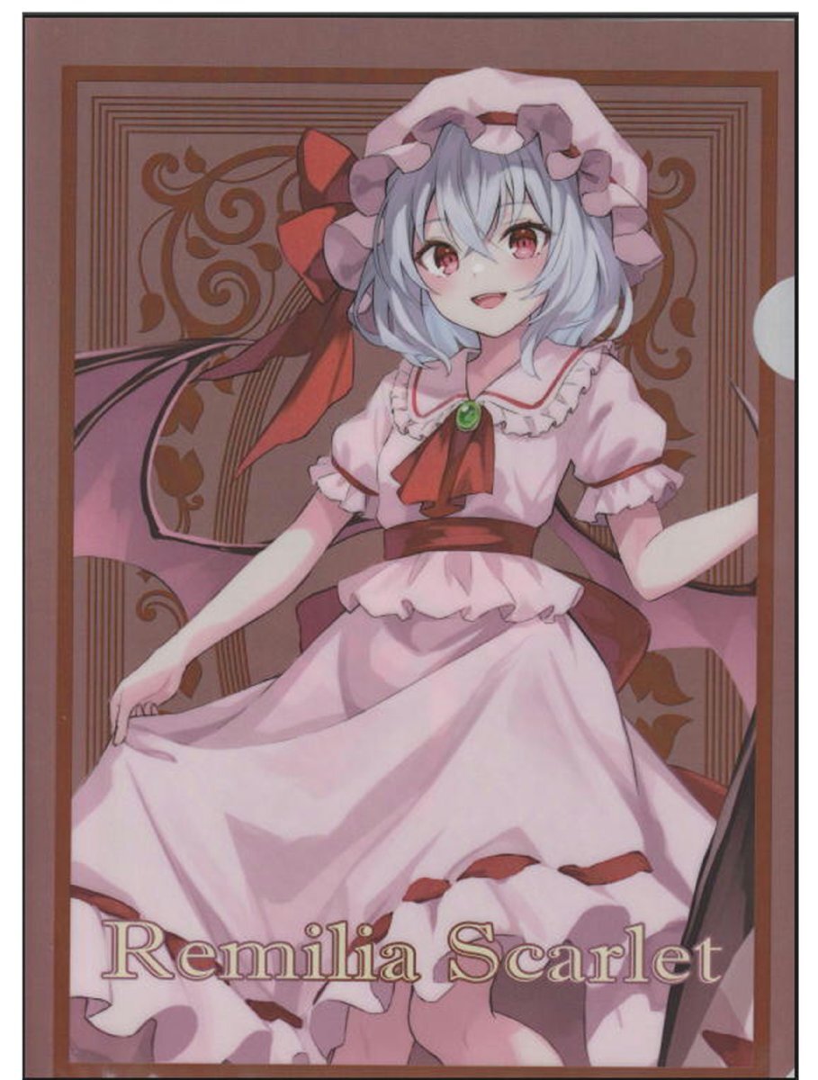 東方プロジェクト　レミフラ　パジャマ　美少女　クリアファイル　VY18 東方プロジェクト レミフラ パジャマ 美少女 クリアファイル