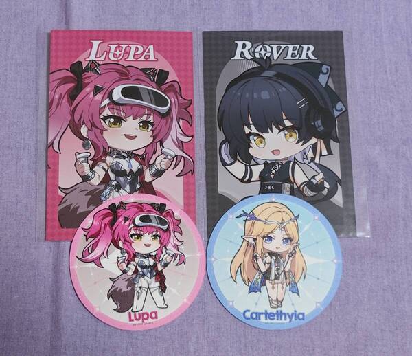 鳴潮 東京タワー コラボ 特典 ポストカード コースター ルパ カルテジア 漂泊者女 RED° TOKYO TOWER