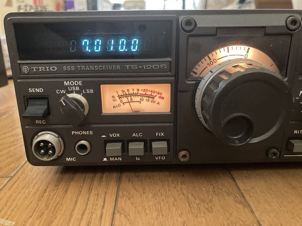中古品 TRIO TS-120V 電源セット Yahoo!オークション -「トリオ ts-120」の落札相場・落札価格