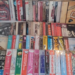 洋楽ロック系LP72枚セット ザ・フー レッドツェッペリン ラッシュ シンリジィ キャメル キングクリムゾン ディープパープル 他