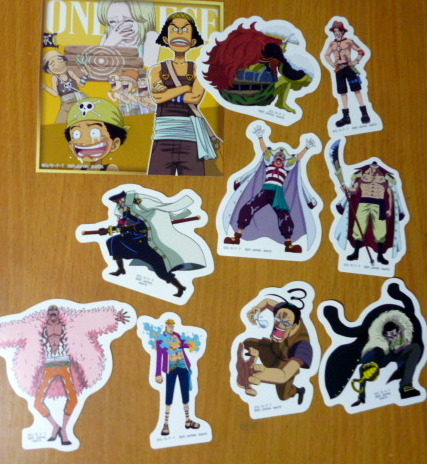 当時物 ワンピース トレーディング ステッカー2 未開封パック ONE PIECEカードゲーム ブースターパック 『受け継がれる意志