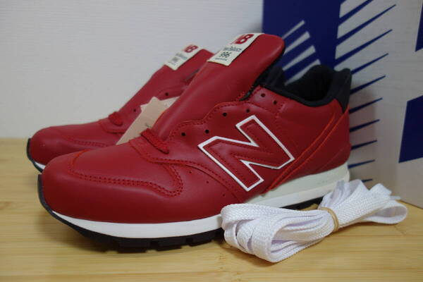 未使用 New Balance U996 RB 27.5cm USA 赤 レザー 576 990 991 992 993 995 996 997 998 1300 1400 1500 UK NV GR v1 v2 v3 v4 v5 v6 限定