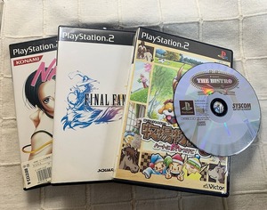 プレステ2 ソフト PS2 牧場物語3 NANA ファイナルファンタジーⅩ THE BISTRO ビストロ まとめ
