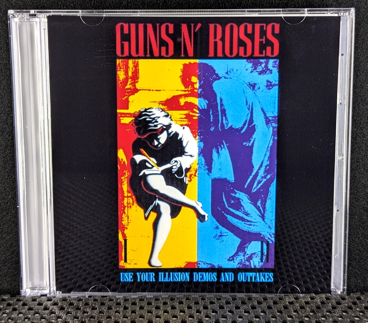 【レア】ガンズアンドローゼス　CD 未使用　カラーポートレート4種付き ガンズ・アンド・ローゼス / 1987年10月27日 ボストン公演 初CD