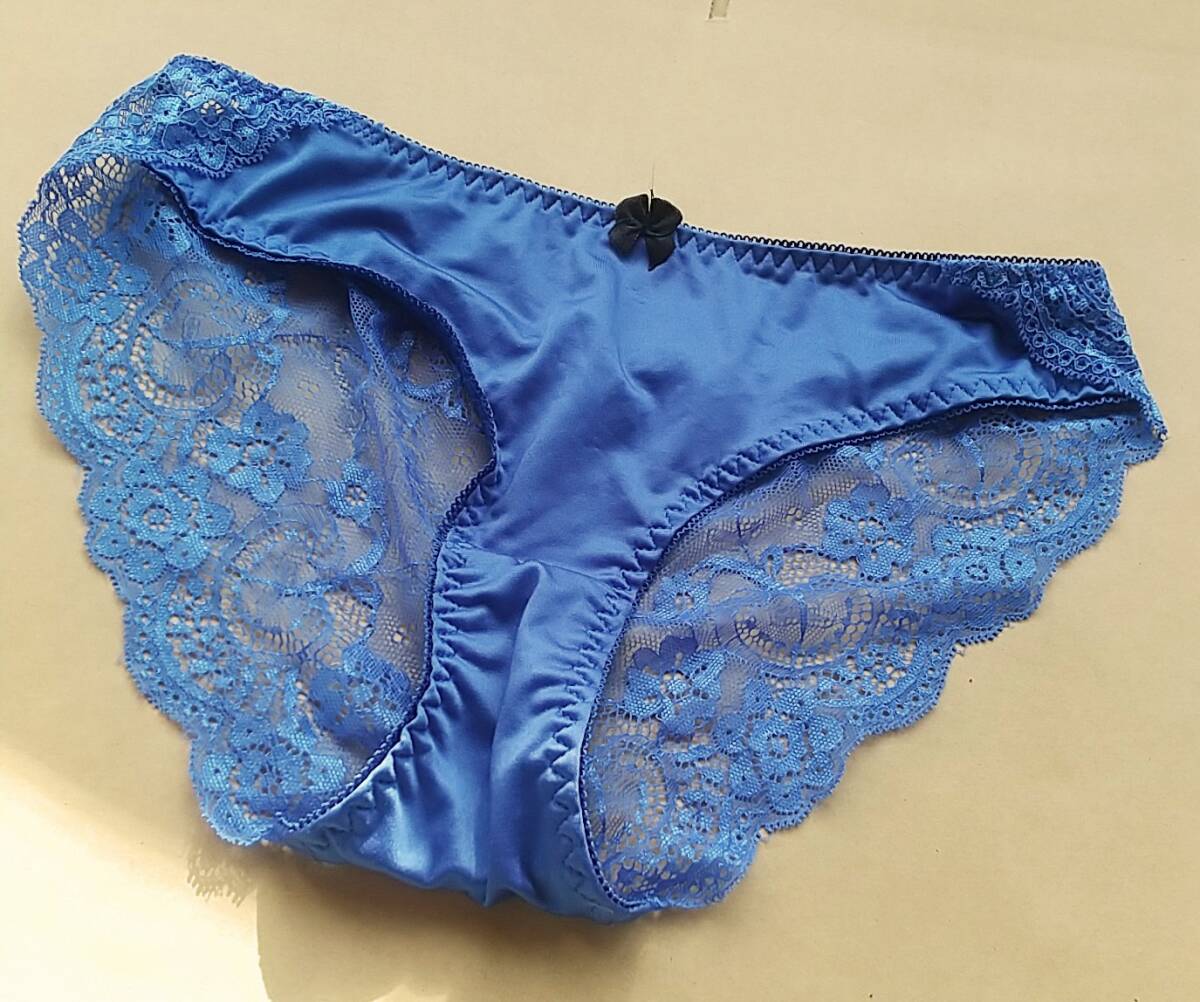 レースショーツ 「ブルー」 「Lサイズ」