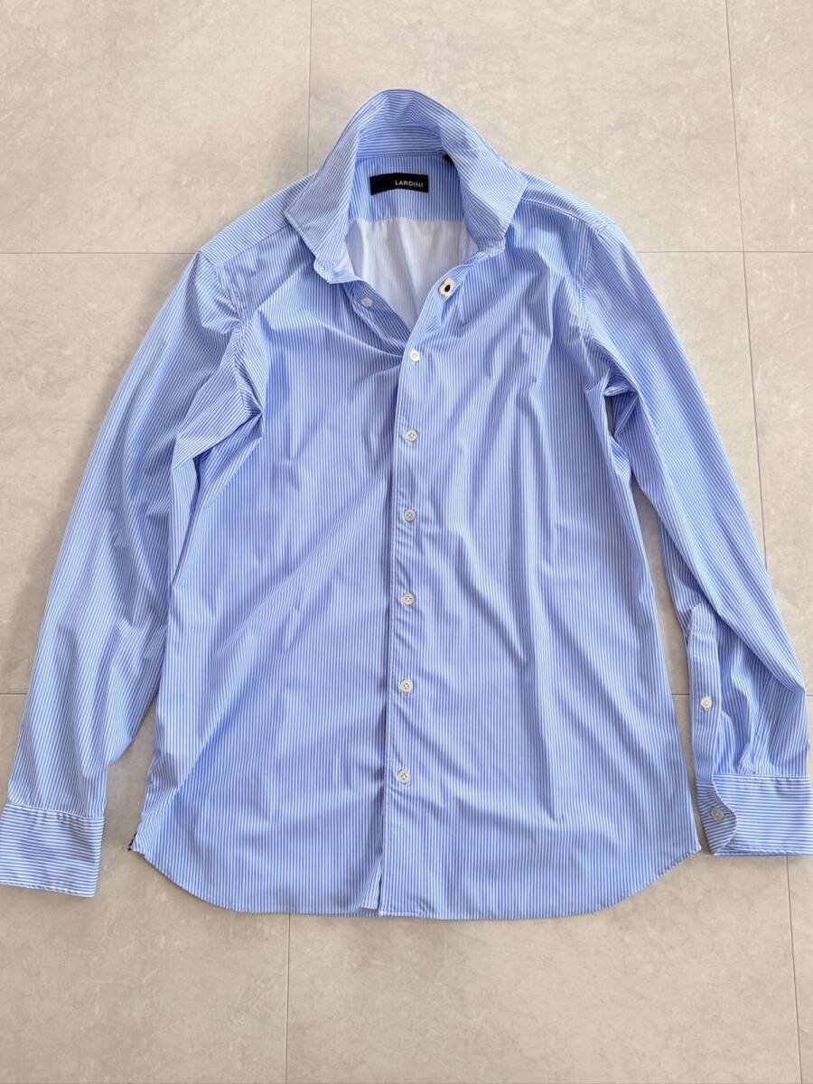 LARDINI ライトブルー 長袖シャツ 楽天市場】【中古】ラルディーニ LARDINI ナイロンポリウレタン
