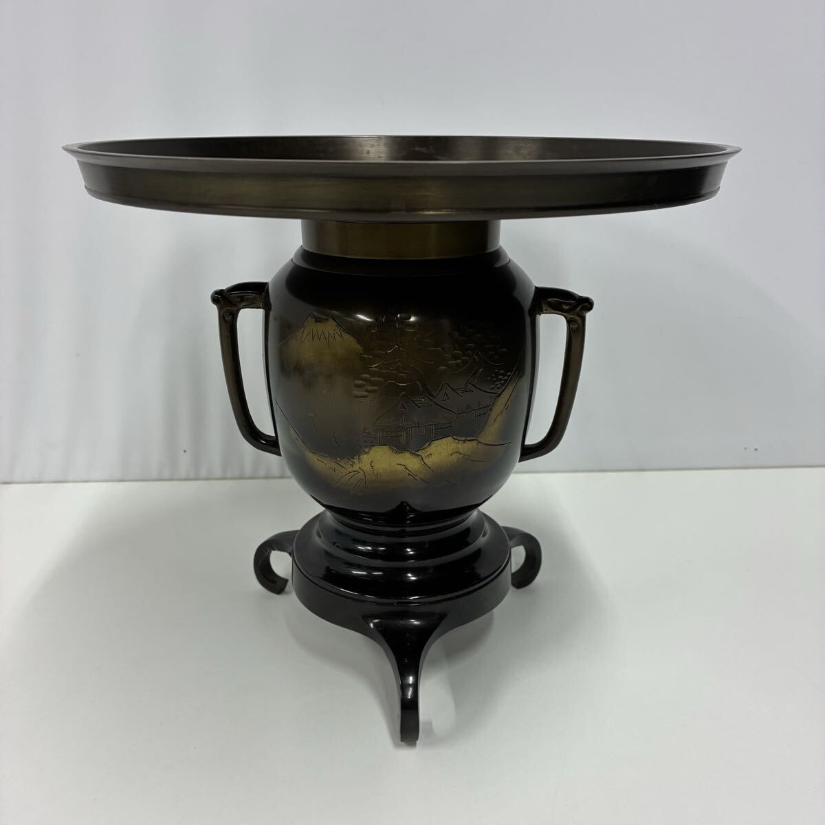 未生流 銅製 薄端 2025年最新】Yahoo!オークション -薄端(花器)の中古品・新品・未