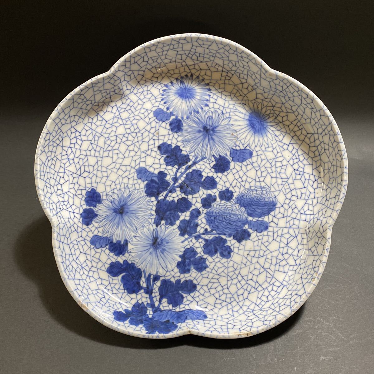 時代物　古伊万里　大皿 Yahoo!オークション -「古伊万里 大皿 染付」の落札相場・落札価格