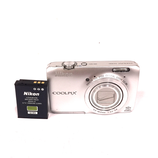 【超美品】デジカメNikon COOLPIX S6300 シルバー 中古 専用箱 Yahoo!オークション -「nikon coolpix s6300」の落札相場・落札価格