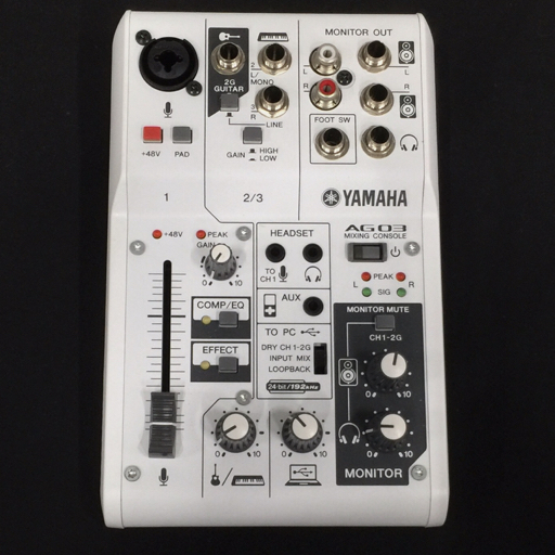 YAMAHA AG03 未使用品 2025年最新】Yahoo!オークション -ag03の中古品・新品・未使用品一覧