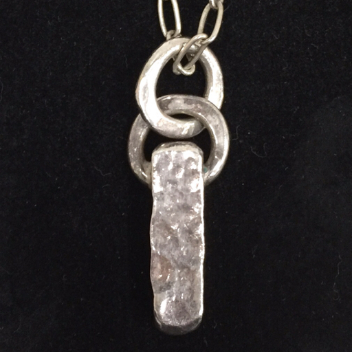 一点物‼️ICHIMATSU 市松 SILVER バートップ ネックレス シルバー 一点物‼️ICHIMATSU 市松 SILVER バートップ ネックレス シルバー