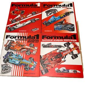Formula 1 F-1 Technical Analysis (Formula 1 Technical Analysis) 4冊 フォーミュラーF1 テクニカル分析 洋書 洋書