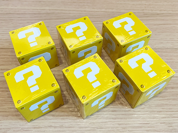6点セット 新品未開封 レア 廃盤 ハテナブロック スーパーマリオブラザーズ コインキャンディ 小物 収納 缶 スマブラ 任天堂 ノベルティ