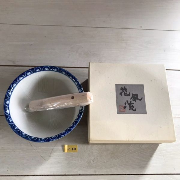 古伊万里 染付 柳紋陵花皿 六客 古伊万里 染付 柳紋陵花皿 六客