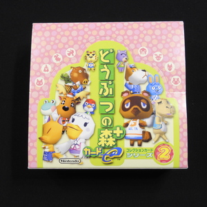 未開封 どうぶつの森+カードe シリーズ2 30パックセット 任天堂 廃盤 ゲームキューブ コレクションカード 趣味 ニンテンドー
