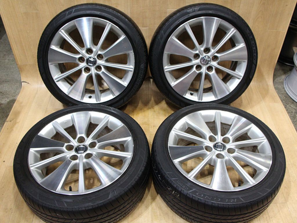 トヨタ18クラウンマジェスタ純正ホイール 18×8j 5h ＋48 114 3 トヨタ 210系 クラウン マジェスタ 純正 OP