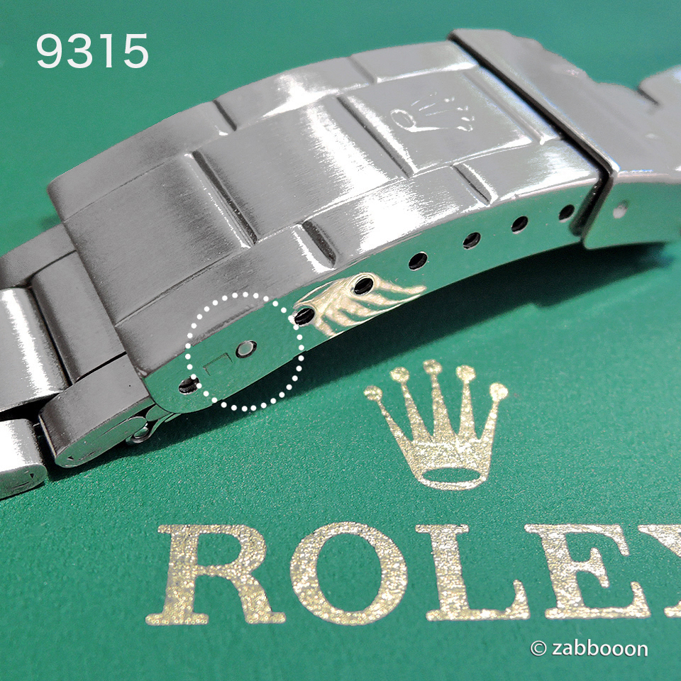美品 ロレックスROLEX 純正クラスプ 93150 サブマリーナー コードW5 新品 純正 ロレックス ROLEX 93150 SS 中留 クラスプ バックル