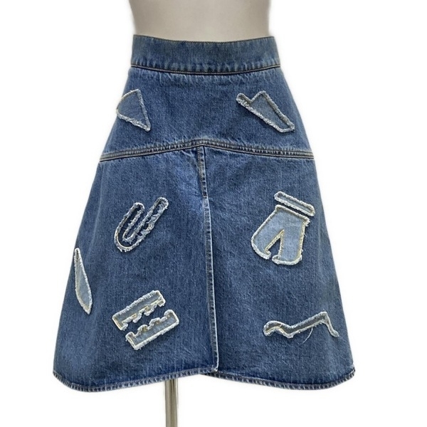 シャネルレアCHANELデニムスカート 中古・古着通販】CHANEL (シャネル) NO.5 デニム スカート
