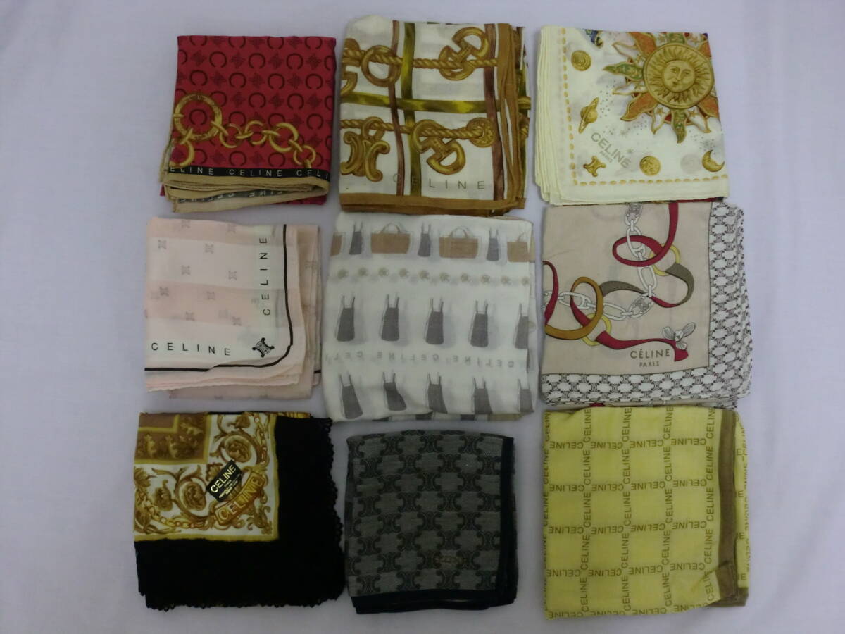 ★1 BURBERRY FENDI コーチ ハンカチ 大量セット CELINE Burberry & Celine ハンカチセット - メルカリ