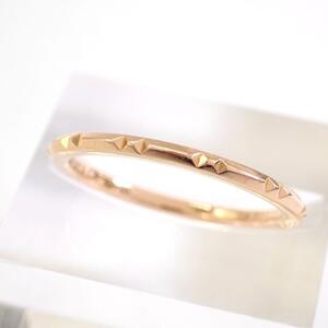 Tiffany Tiffany & co. 12.5 номер tu Roo частота кольцо кольцо 750 K18PG розовое золото rose Gold ювелирные изделия K18RG 3893