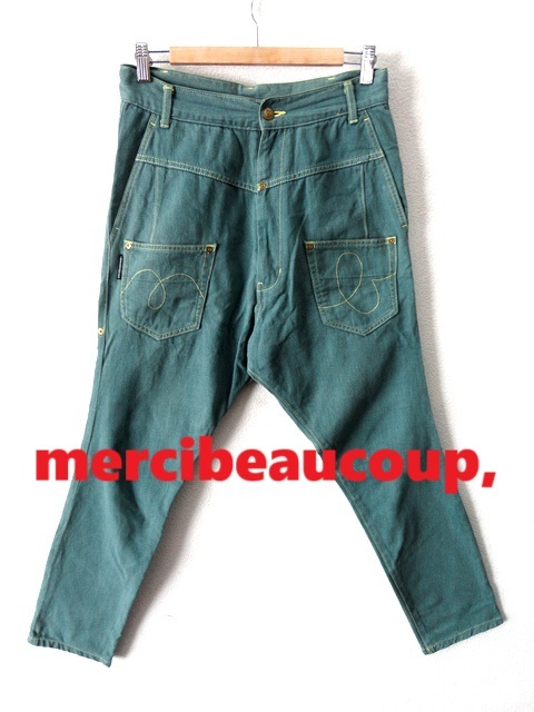 メルシーボークー サルエルワイドパンツ  新品未使用品 男女問わず   /デニム mercibeaucoup（サルエルパンツ）のフリマアイテム一覧