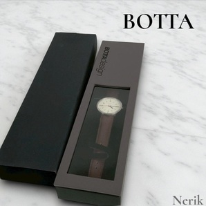 【高級】 BOTTA ボッタ ミニマル腕時計 レザーベルトモデル メンズ ブランド 人気 ステータス 送料無料!