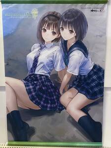 B2タペストリー / PS4/Switchソフト BLUE REFLECTION TIE/帝 電撃スペシャルパック特典 星崎愛央&白井日菜子 / yt8-106