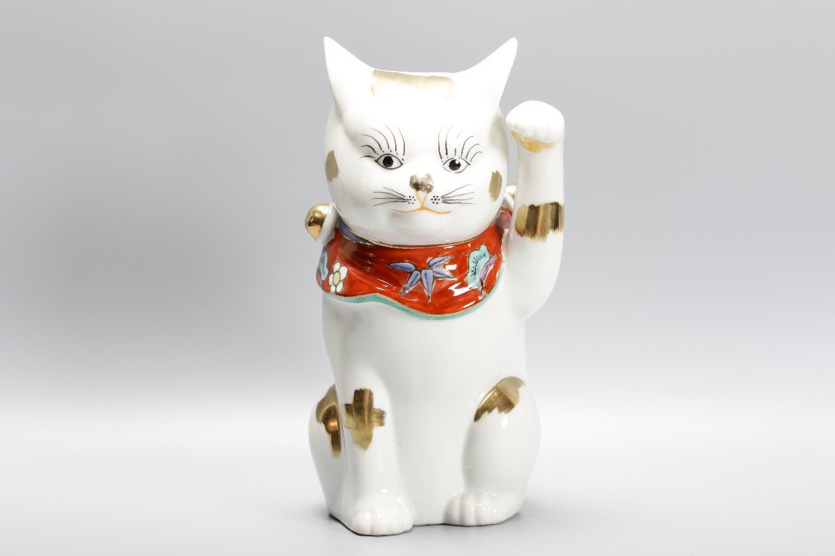 h*a様 【希少・美品】九谷焼 招き猫 眠り猫 金彩色絵 紅葉文 縁起物 骨董品 Yahoo!オークション -「九谷焼 眠り猫」の落札相場・落札価格