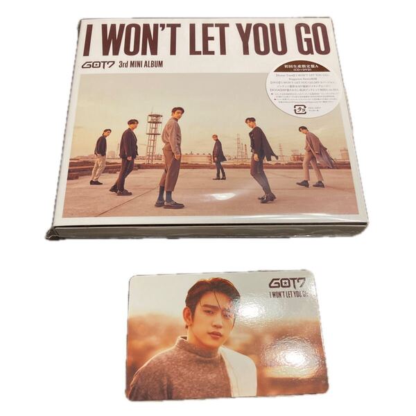 I WONT LET YOU GO (初回生産限定盤A) (DVD付) CD GOT7 特典カレンダー付き