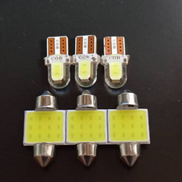 超爆光!B21W デイズ ルームランプ スモールランプ ナンバー灯 T10 LED 6個セット ホワイト 日産/c2/t31