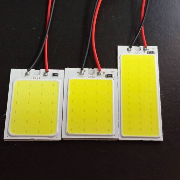 LA900S 910S タフト 超爆光! T10 LED ルームランプ COB全面発光 3個セット ホワイト ダイハツ /c24/c36