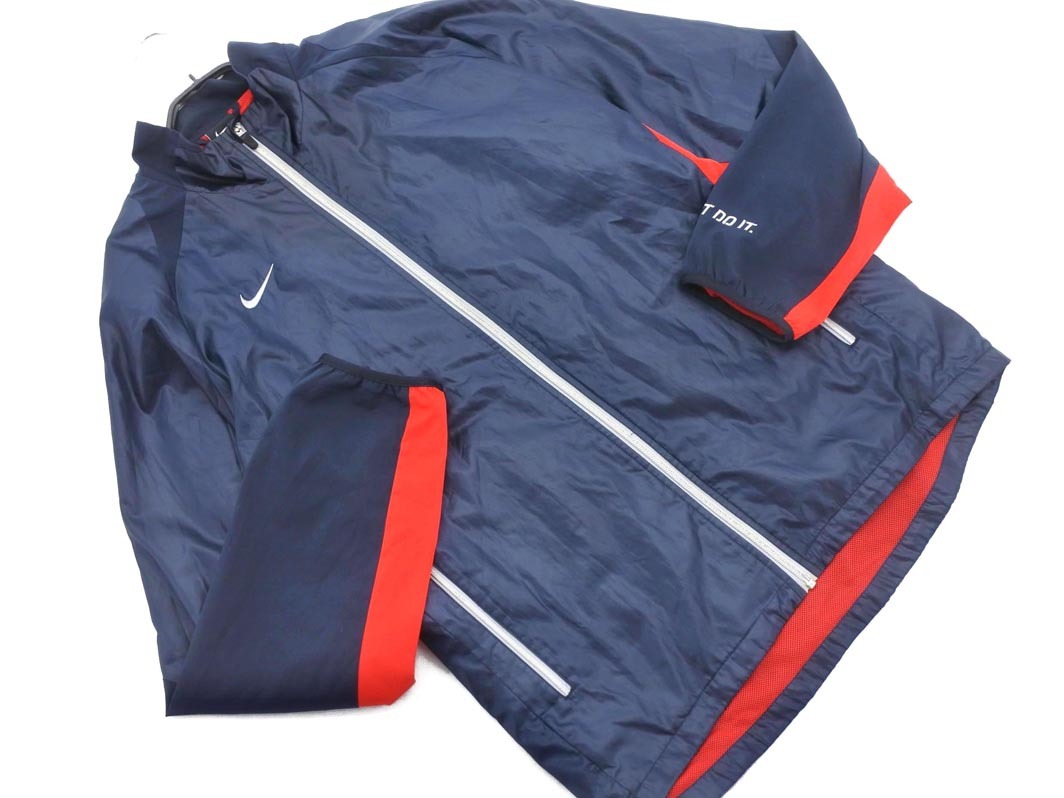 NIKE ナイキ ロゴトラックジャケット L vintage ♯highv Vintage Nike Light Track Jacket Windbreaker Full Zip Track