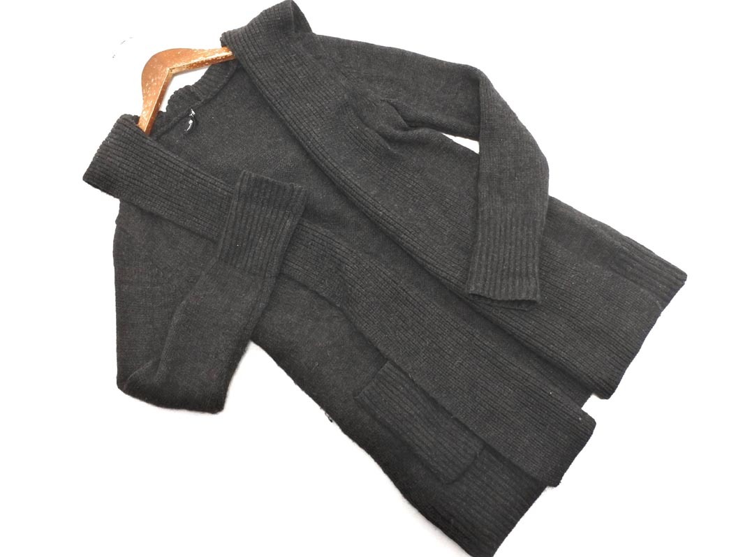 23区　新品未使用品タグ付き　ロングカーディガンブラック　匿名配送 2025年最新】Yahoo!オークション -23区 カーディガン ロングの