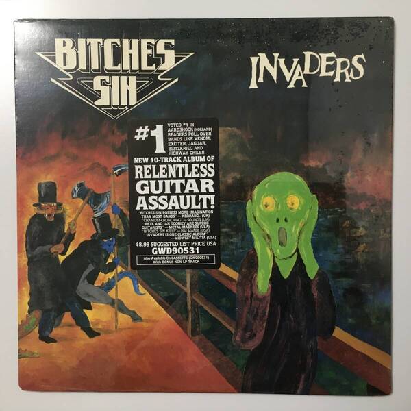 BITCHES SIN INVADERS US盤 SEALED 新品未開封 NWOBHM