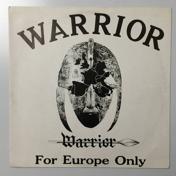 WARRIOR FOR EUROPE ONLY UK盤 TEST PRESSING NWOBHM
