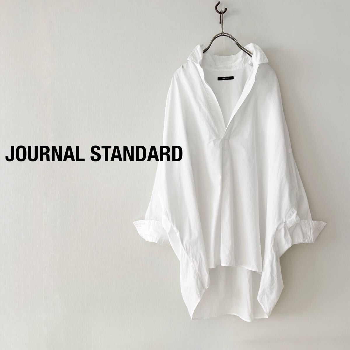 未使用タグ付　ジャーナルスタンダード　リネン100 ジャケット　アイボリー　L 未使用タグ付ジャーナルスタンダードリネン100 ジャケット