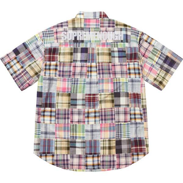 新品未開封 Supreme GOODENOUGH Patchwork Madras S/S Shirt Multicolor (L) 25SS グッドイナフ パッチワーク エスエス シャツ