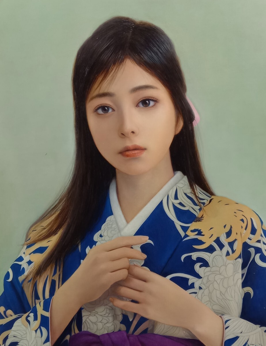 辻真砂、【惜春】、希少な大判額装用画集より、美品、日本人画家、新品額装付 Yahoo!オークション -「辻信之」の落札相場・落札価格