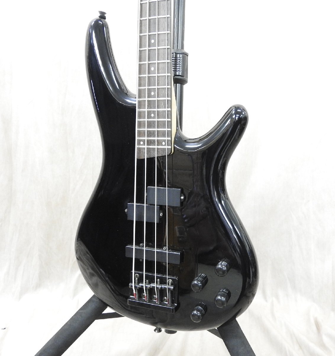 【日本製】Ibanez SDGR エレキベース アクティブ回路搭載 中古】Ibanez SDGR Series エレキベース Black×Pink - 神奈川県